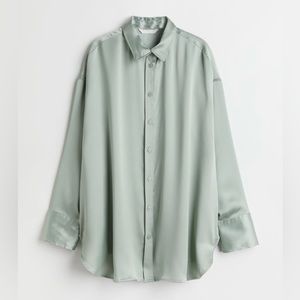 H&M Wide-Cut Button Down shirt